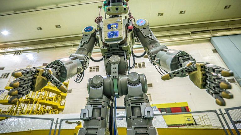Robot Fedor (Foto: AFP)