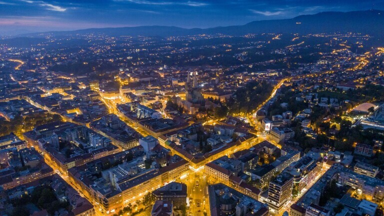 Osvjeljenje u Zagrebu