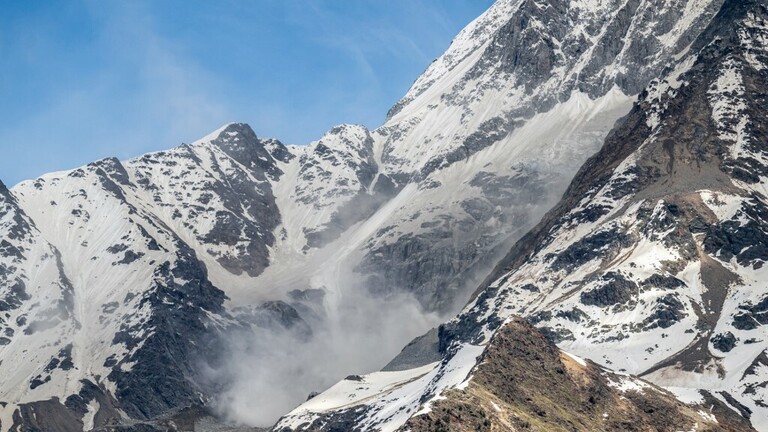 Glečer u švicarskim Alpama
