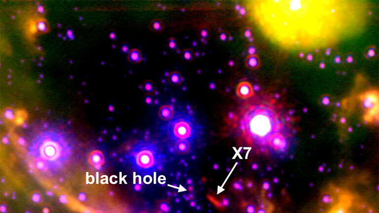 Objekt X7 na putu prrema supermasivnoj crnoj rupi u središtu Mliječne staze