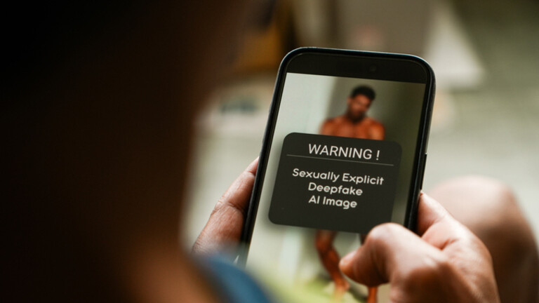 Seksualno eksplicitna AI generirana fotografija, ilustracija