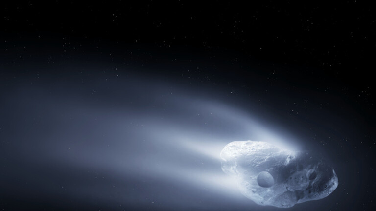 Asteroid, ilustracija