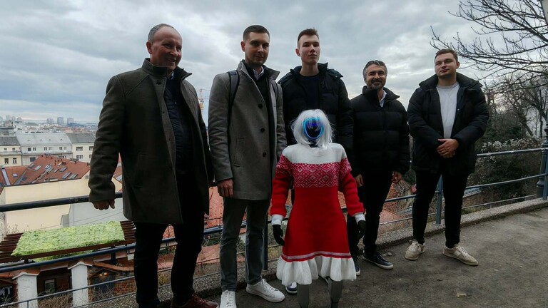 Humanoidna robotica Tonka u Zagrebu