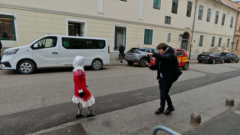 Humanoidna robotica Tonka u Zagrebu