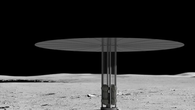 Koncept fizijskog reaktora na Mjesecu