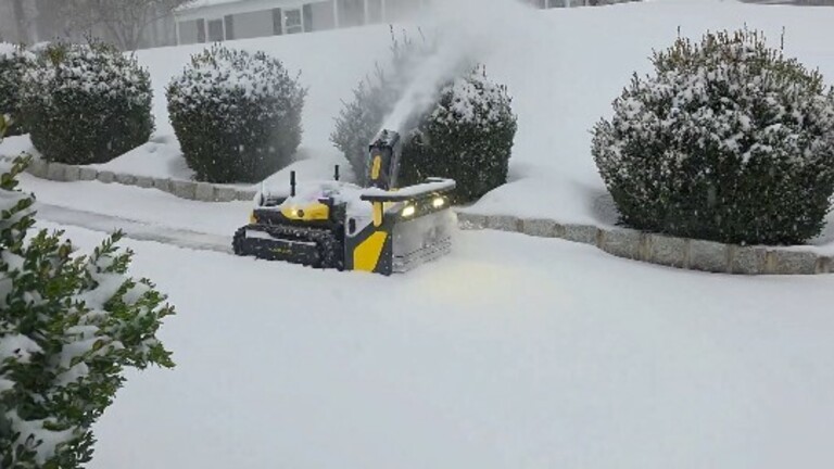 Robotski čistač snijega