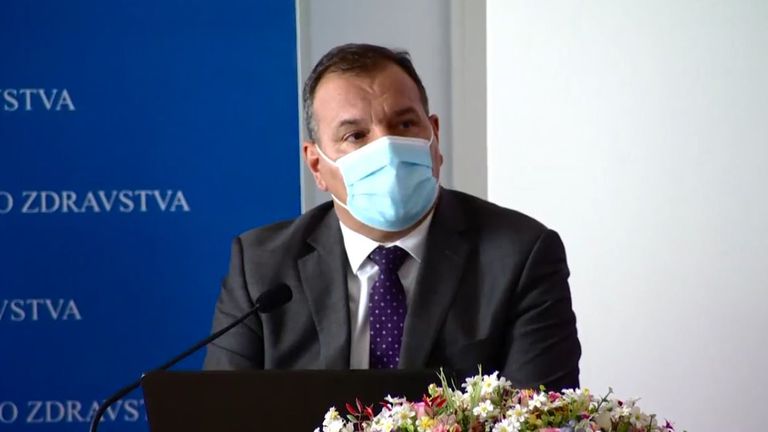 Ministar zdravstva Vili Beroš