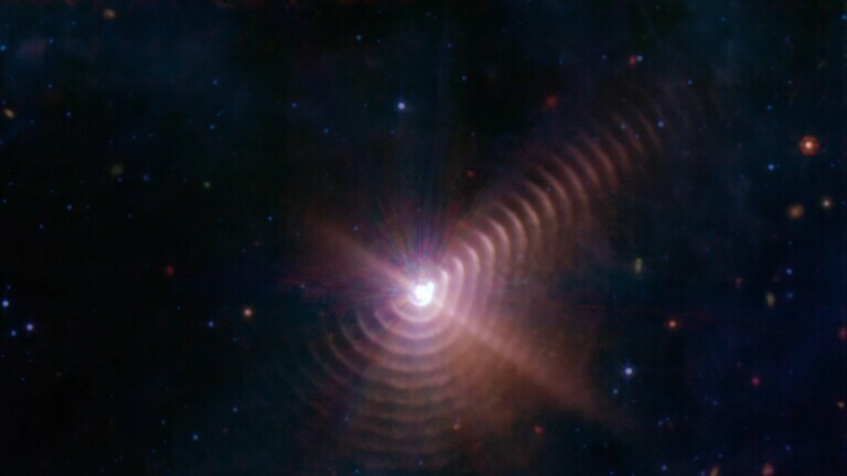 Prestenovi prašine oko Wolf-Rayetove zvijezde