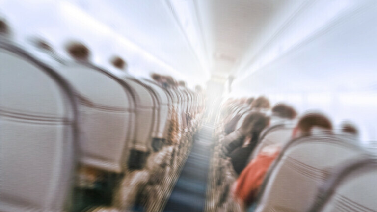 Turbulencija u zrakoplovu, ilustracija