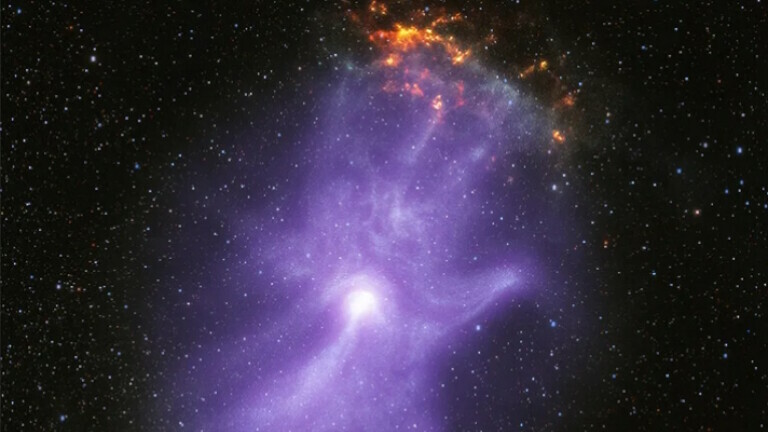 Jeziva spektralna ruka ostataka supernove MSH 15-52