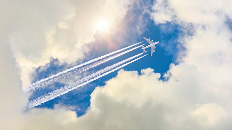 Putnički zrakoplov u letu