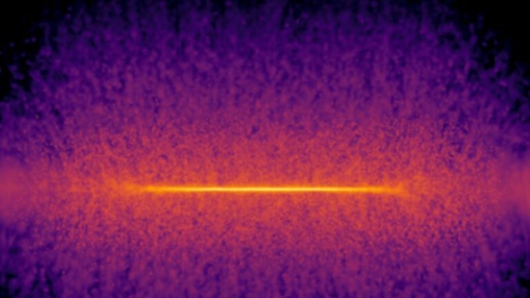 Simulacija svih zvijezda u Mliječnoj stazi