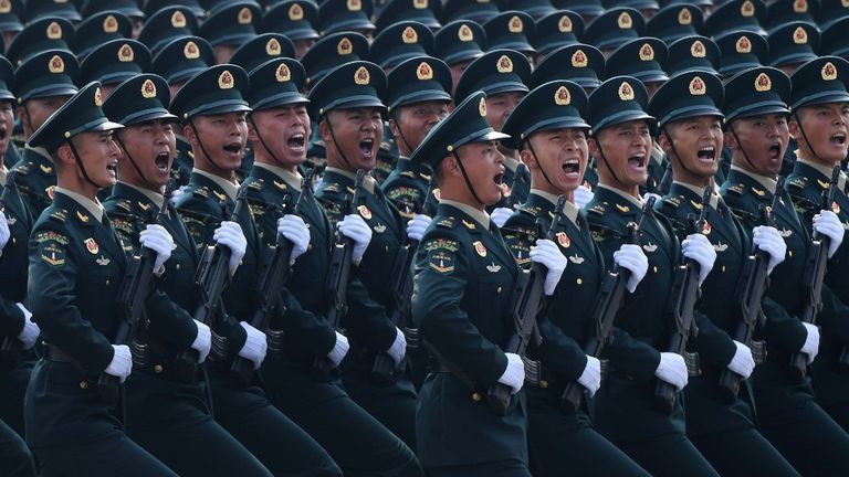 Vojna parada u Kini (Foto: AFP) - 13
