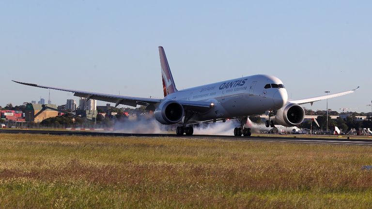 Qantasov Boeing 787-9 Dreamliner