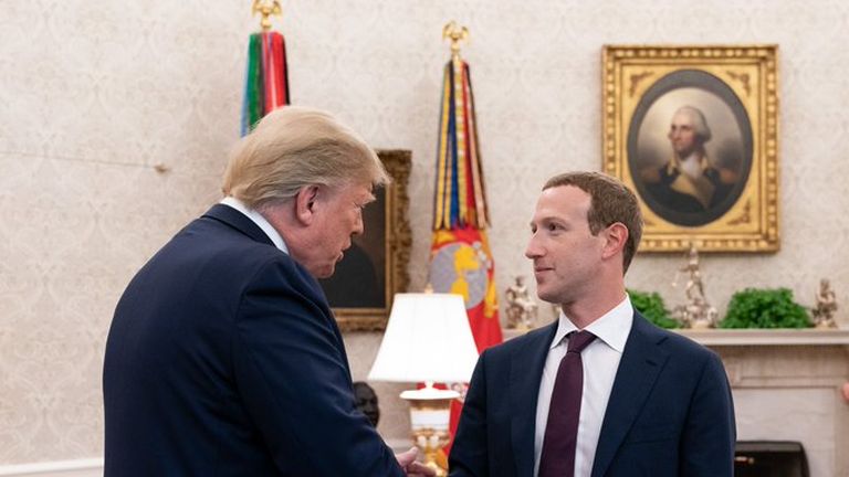 Sastali se Donald Trump i Mark Zuckerberg (Foto: Bijela kuća)