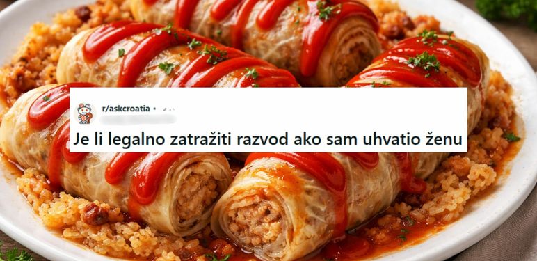 Sarma s kečapom i pitanje na Redditu