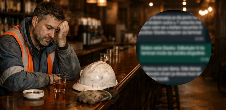 Tužan majstor u kafiću i prepiska s mušterijom