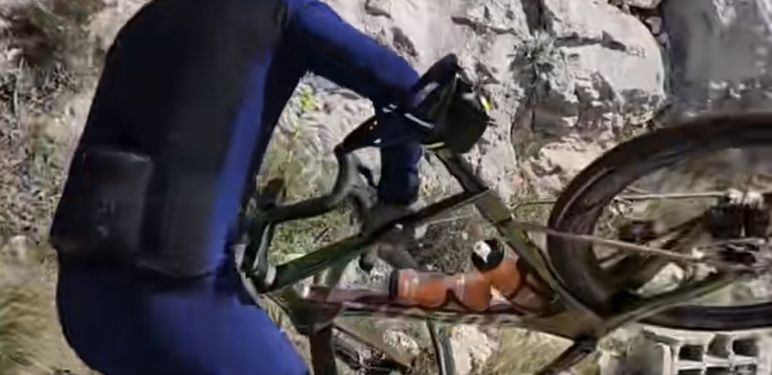 Biciklist protiv bure