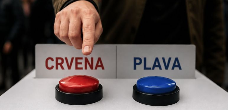 Dilema oko crevenog i plavog gumba