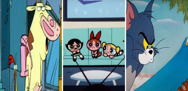 Tom i Jerrya, Kravu i pile i Powerpuff Girls jedan do drugoga