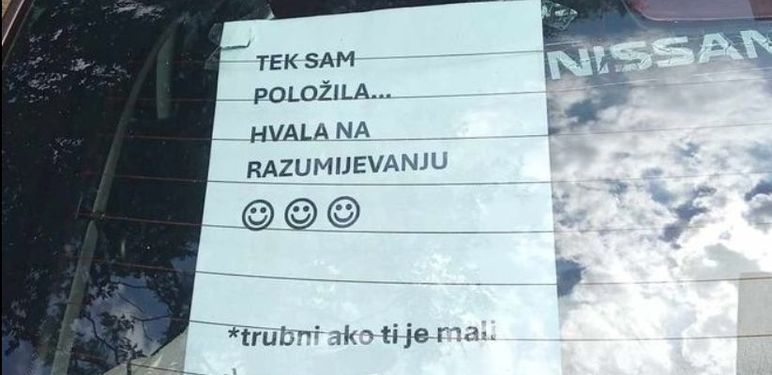 Poruka vozačima