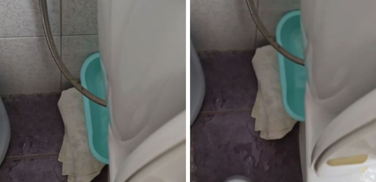 Kvar na vodokotliću u apartmanu