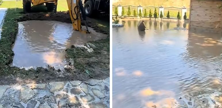 Poplava u dvorištu