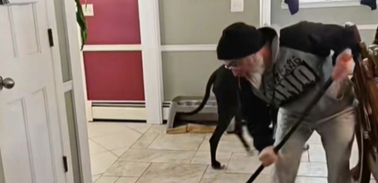 Igranje curlinga u vlastitom domu