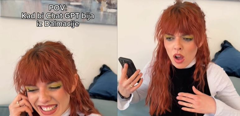 Nina Ćurković u skeču o Chat GPT-u
