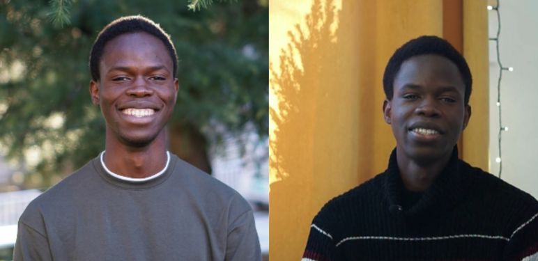 Nigerijac Josiah pri recitiranju hrvatske poezije