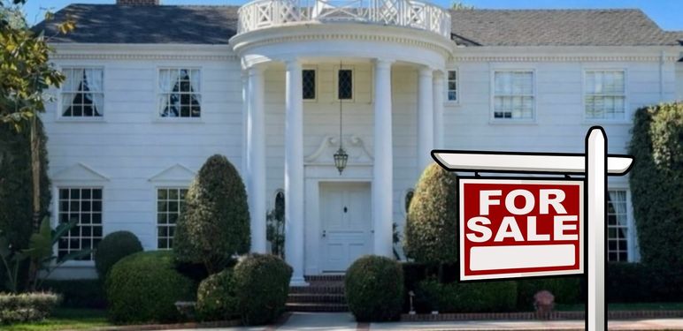 Vila iz serije Princ iz Bel Aira (The Fresh Prince of Bel-Air) i znak za prodaju