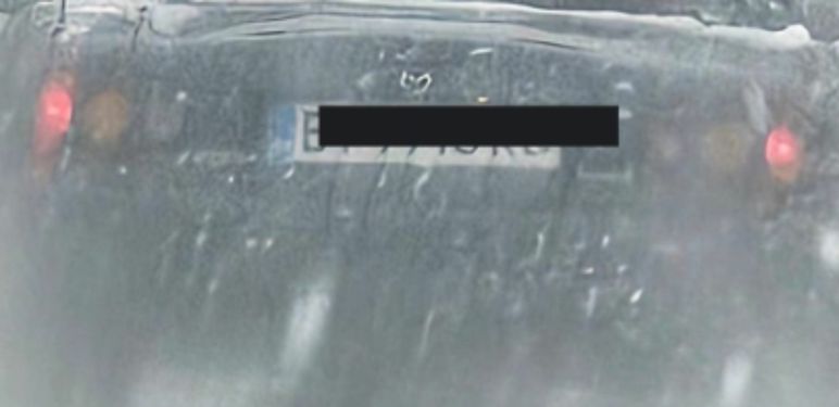 Vožnja kabrioletom po snijegu