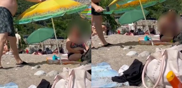 Čekić na plaži