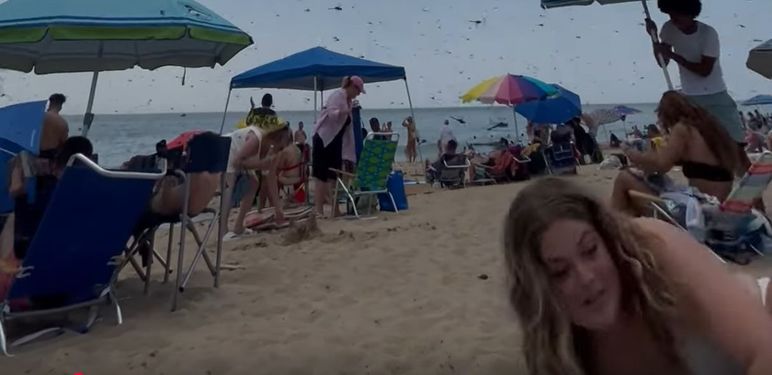 Najezda na plaži