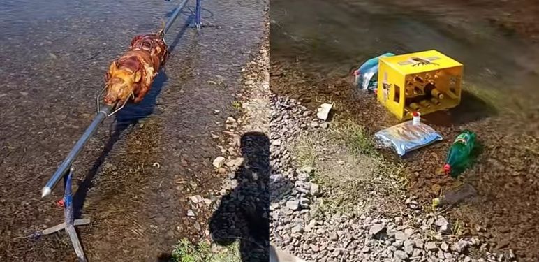 Roštilj uz rijeku