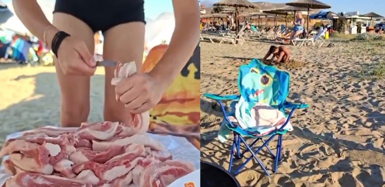 Roštilj na plaži