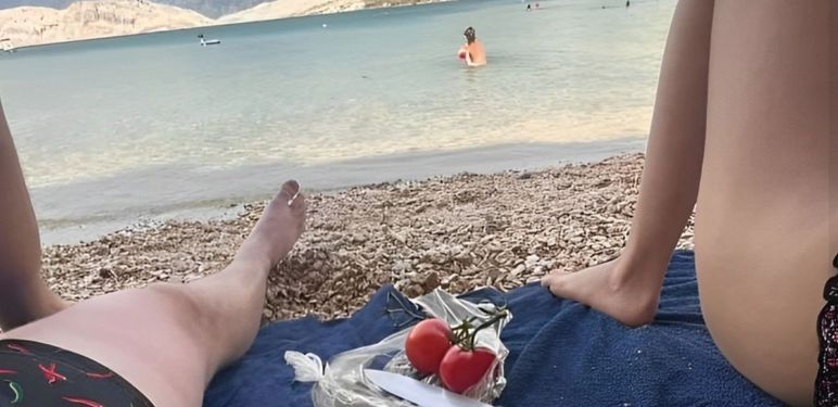 Užina na plaži