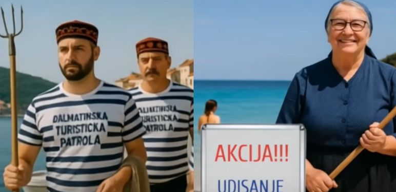 Šaljive scene turizma u Hrvatskoj