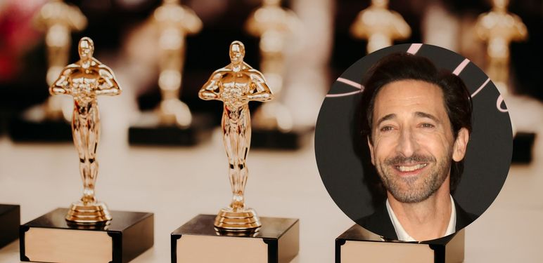 Kipići nagrade Oscar i glumac Adrien Brody