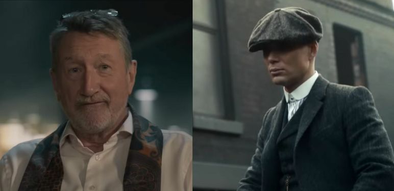 Producent Steven Knight i Cillian Murphy u ulozi Tommyja Shelbyja