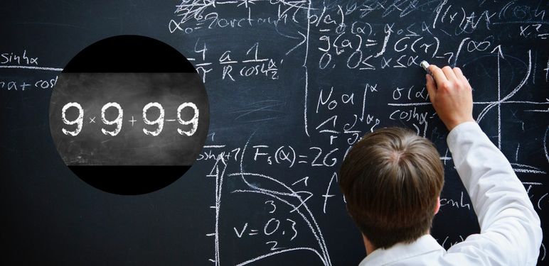 Rješavanje zadatka na ploči i matematička zagonetka s brojem 9