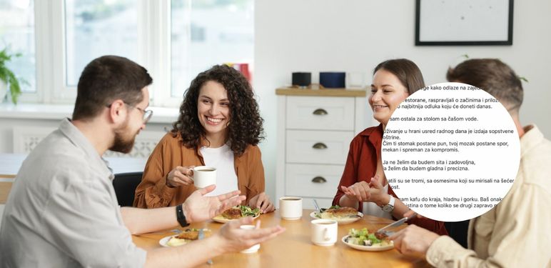 Poslovni ručak i bizarna objava na LinkedInu