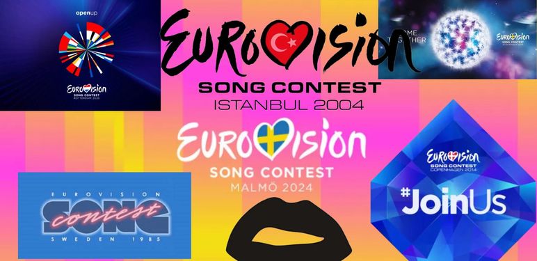 Razni logotipi Eurosonga kroz povijest