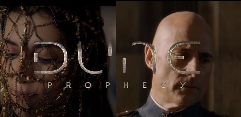 Glumci Emily Watson i Mark Strong u seriji ''Dune: Prophecy''