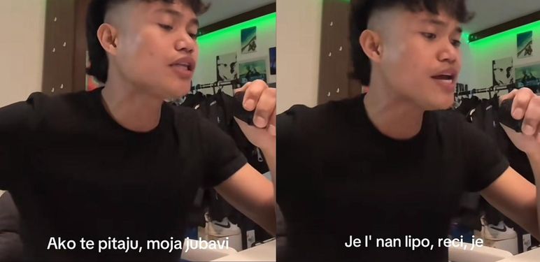 Filipinac pjeva domaće hitove
