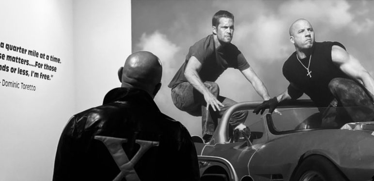 Glumac Vin Diesel u posjeti muzeju i izložbi iz filma Brzi i žestoki