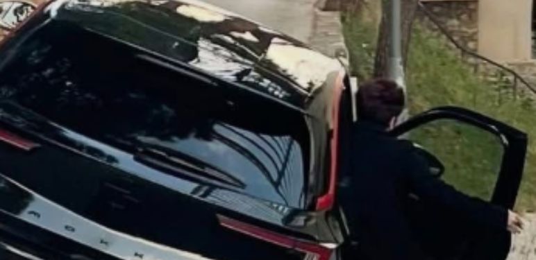 Automobilska nezgoda pri parkiranju
