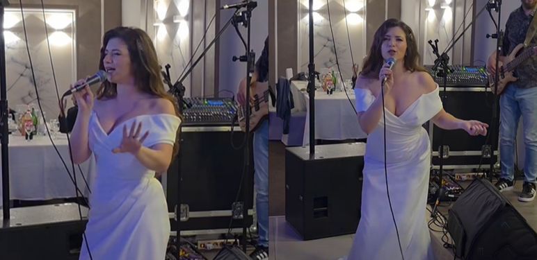 Mladenka Daniela Čotić kako imitira poznate domaće pjevače