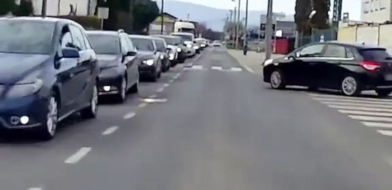 Bezobrazan potez u zagrebačkom prometu