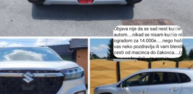 Kupnja novog automobila i objava na društvenim mrežama